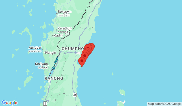 9 เกาะน่าเที่ยว ทะเลชุมพร